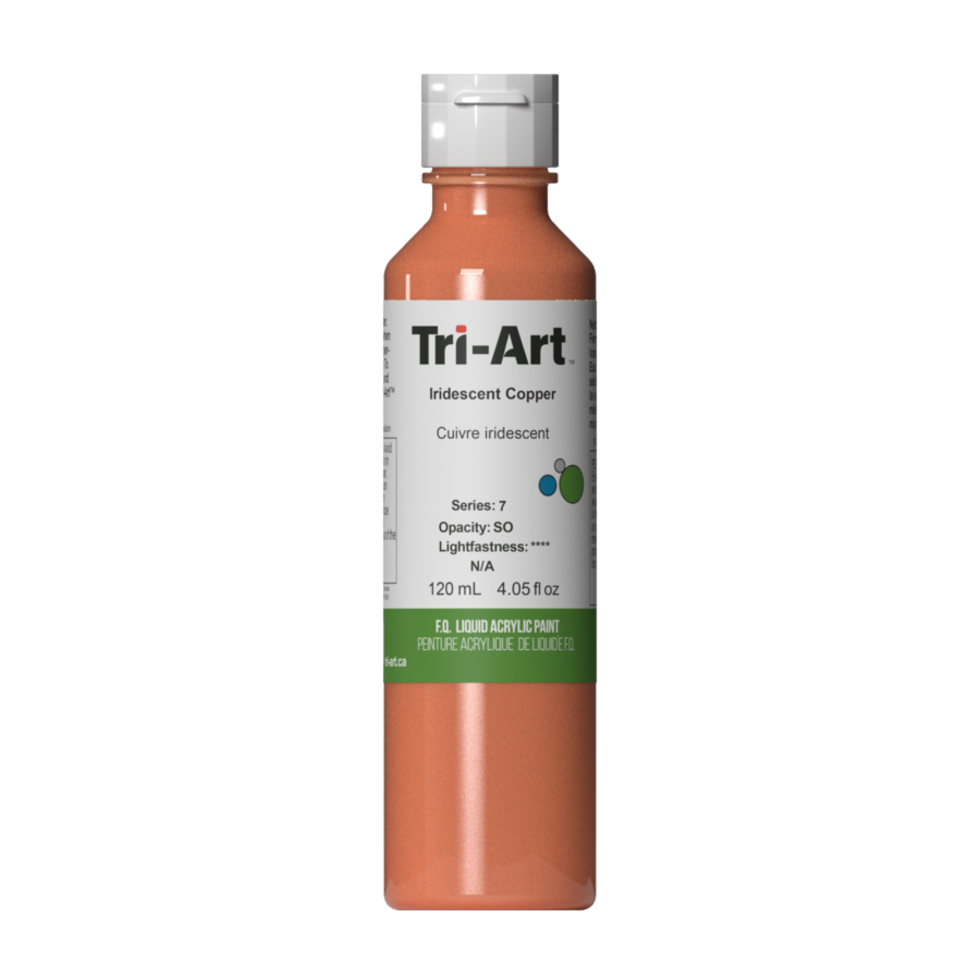 Tri-Art Liquid Acrylic Paint : Iridescent Copper