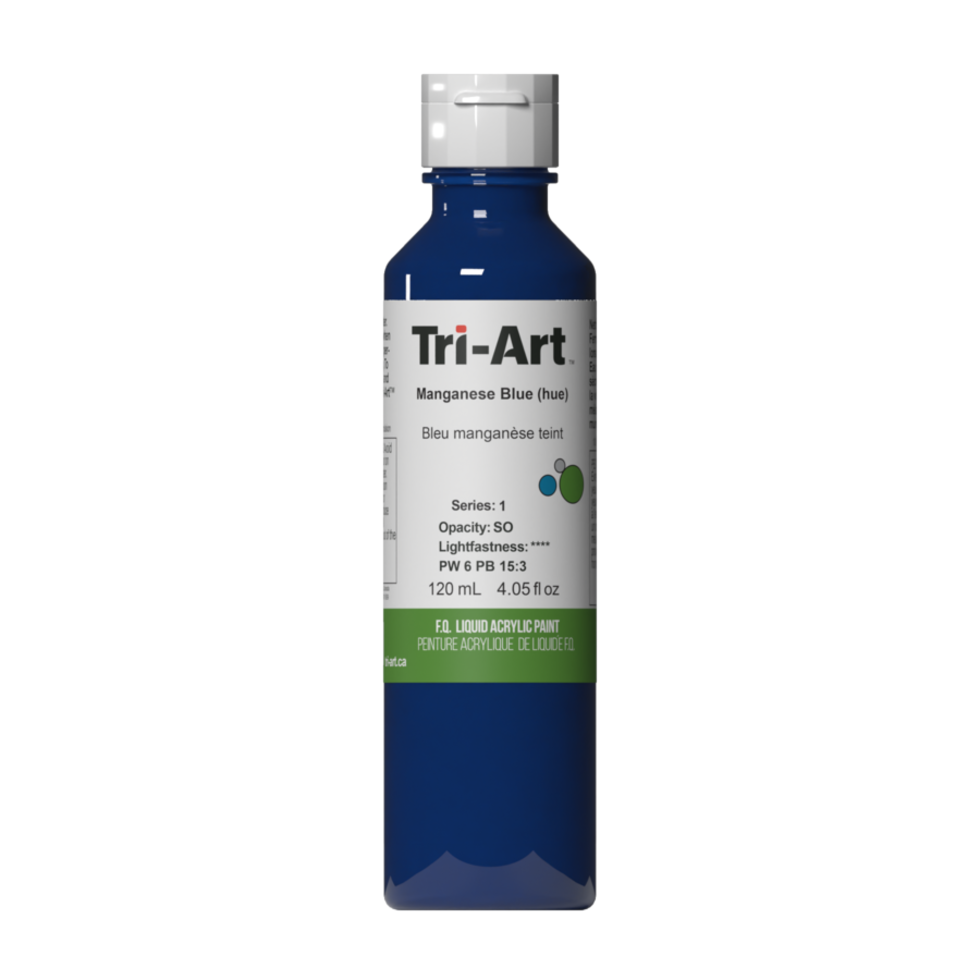 Tri-Art Liquid Acrylic Paint : Manganese Blue (Hue)