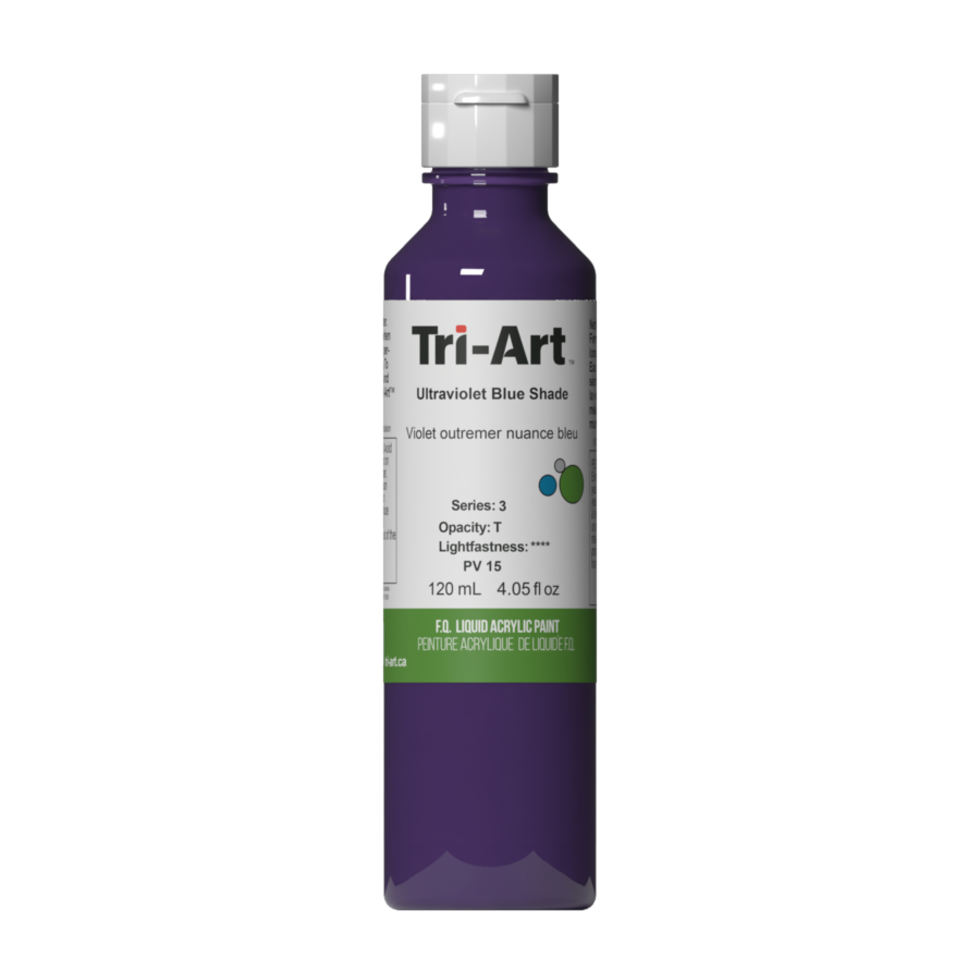 Tri-Art Liquid Acrylic Paint : Ultramarine Violet B.S.