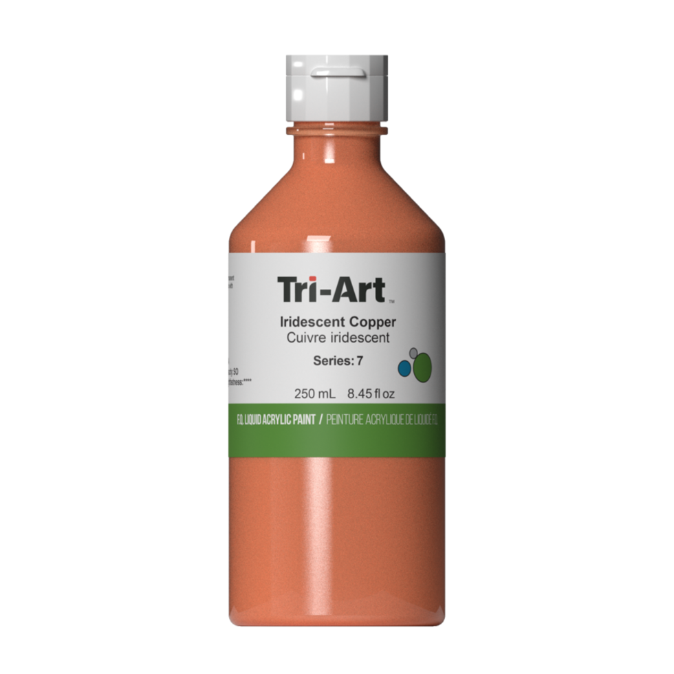 Tri-Art Liquid Acrylic Paint : Iridescent Copper