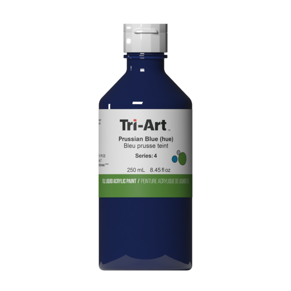 Tri-Art Liquid Acrylic Paint : Prussian Blue (Hue)