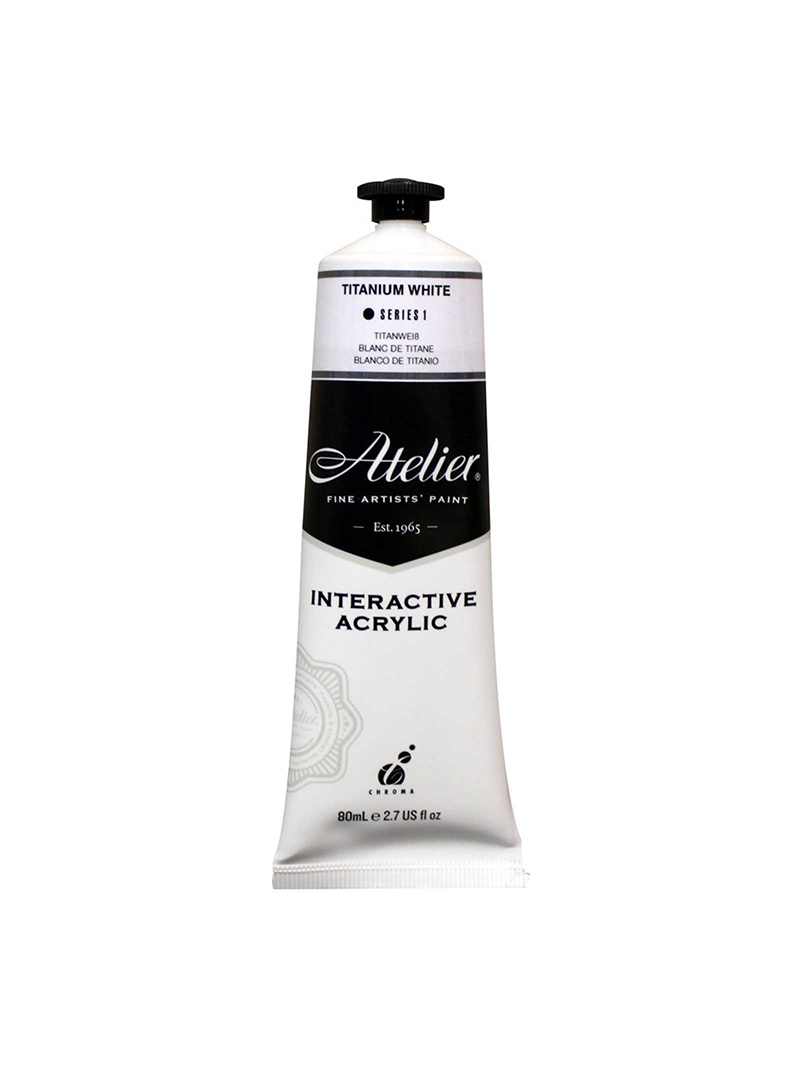 Interactive Artists' Acrylics : Titanium White