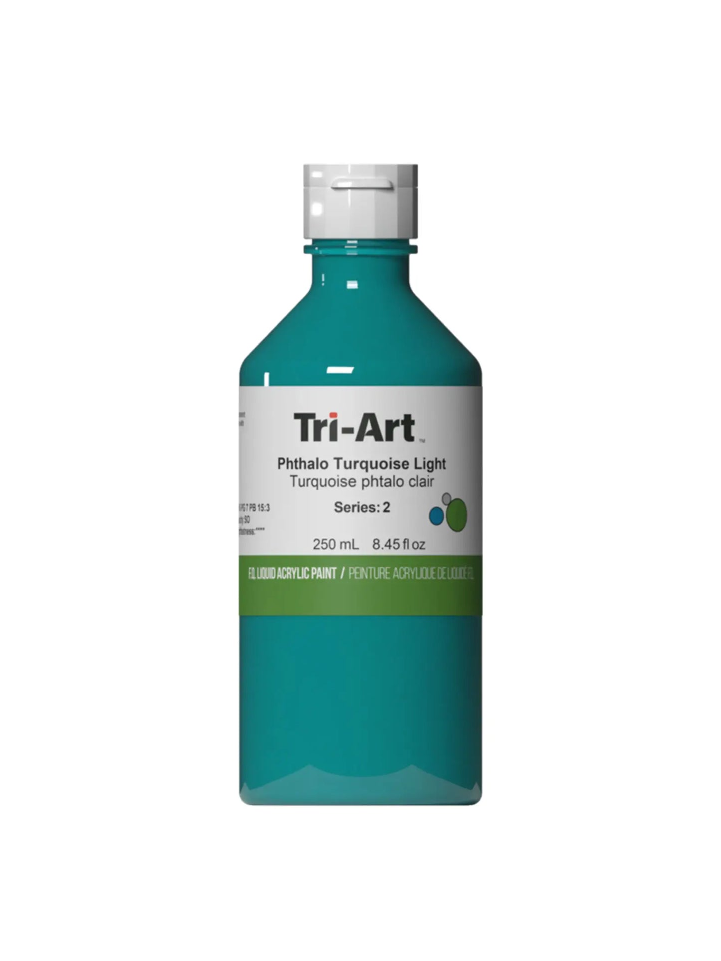 Tri-Art Liquid Acrylic Paint : Phthalo Turquoise Light
