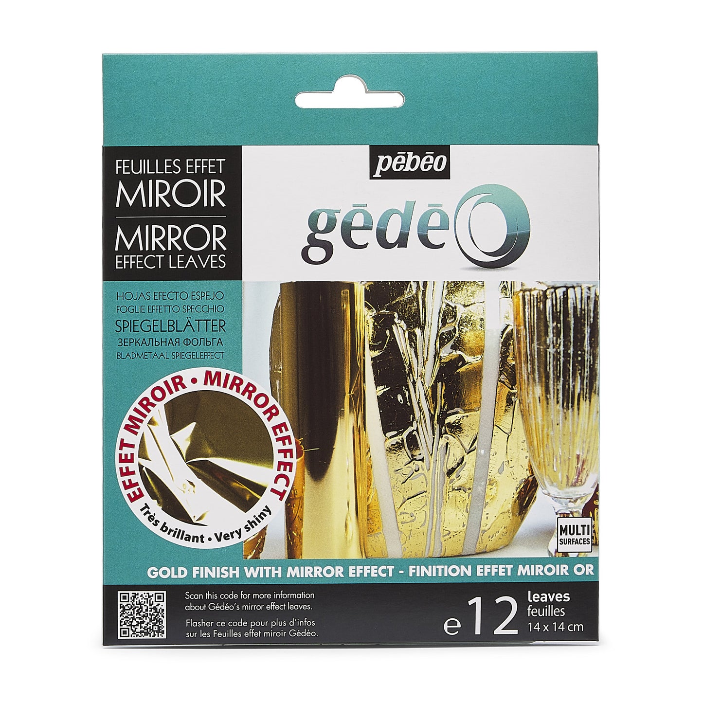 Pebeo Gedeo Mirror Effect Leaves
