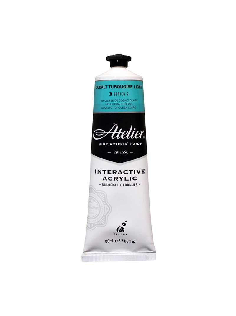 Interactive Artists' Acrylics : Cobalt Turquoise Light