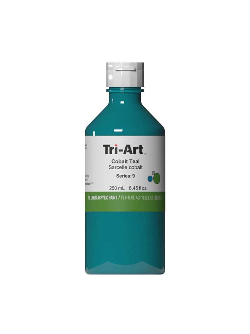 Tri-Art Liquid Acrylic Paint : Cobalt Teal