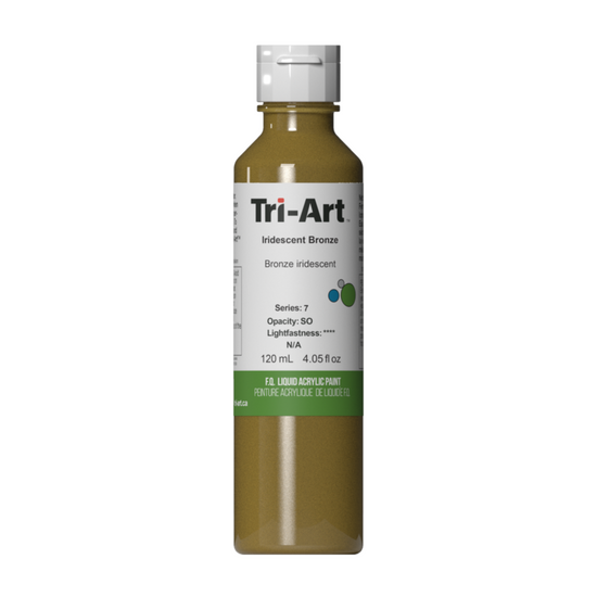 Tri-Art Liquid Acrylic Paint : Iridescent Bronze