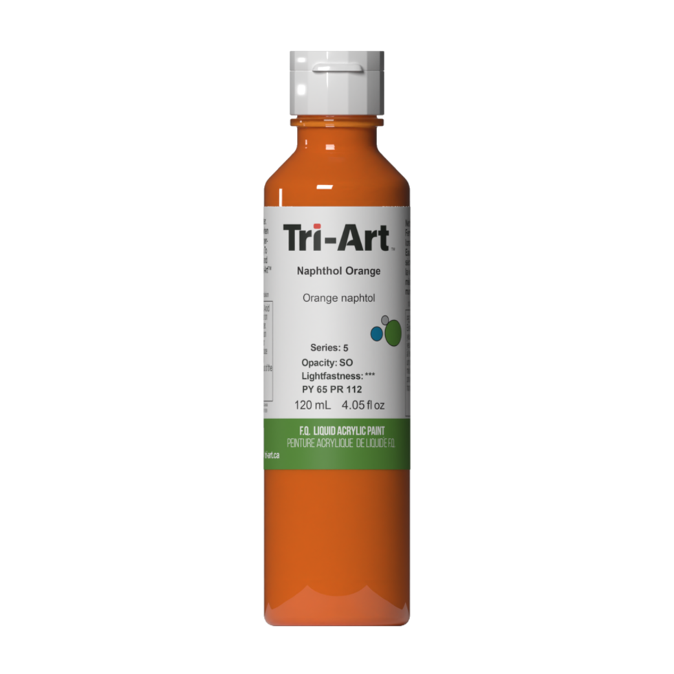 Load image into Gallery viewer, Tri-Art Liquid Acrylic Paint : Naphthol Orange
