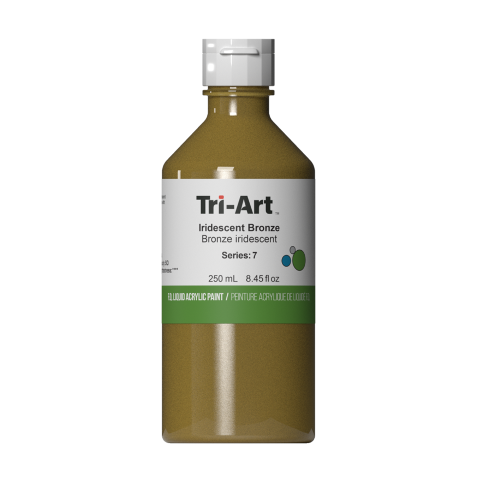 Tri-Art Liquid Acrylic Paint : Iridescent Bronze