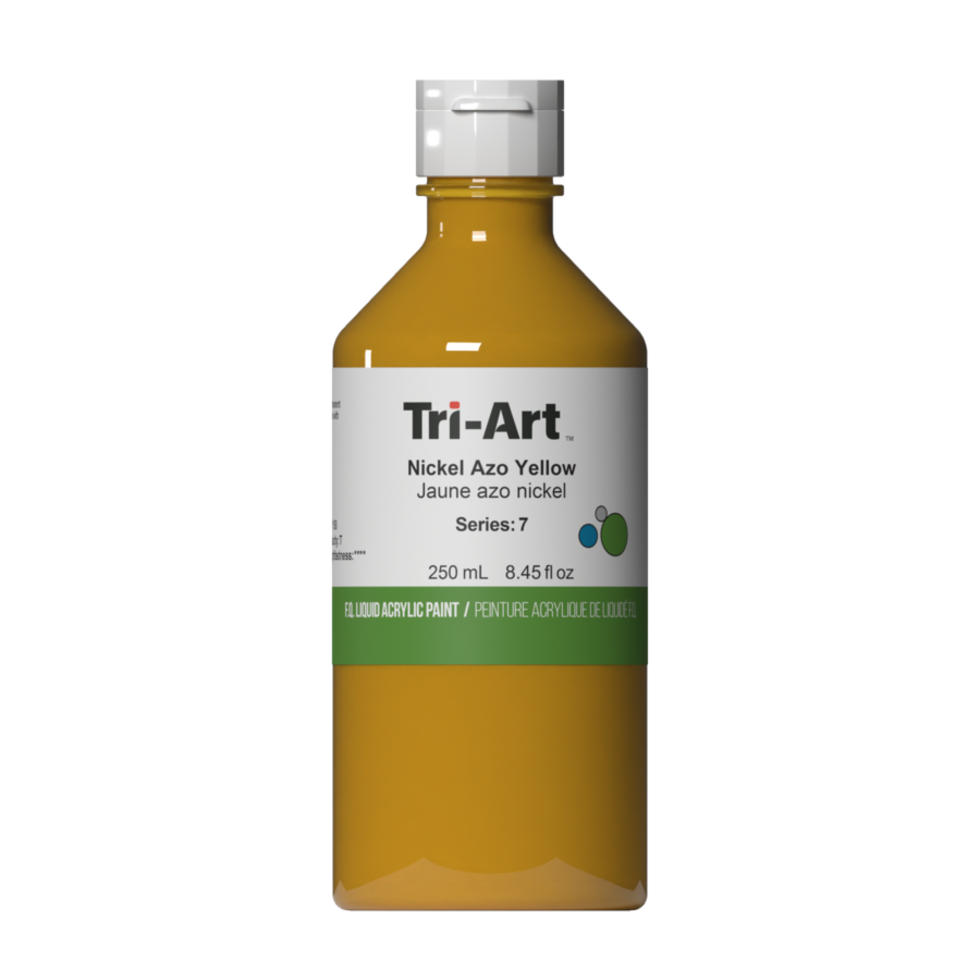 Tri-Art Liquid Acrylic Paint : Nickel Azo Yellow