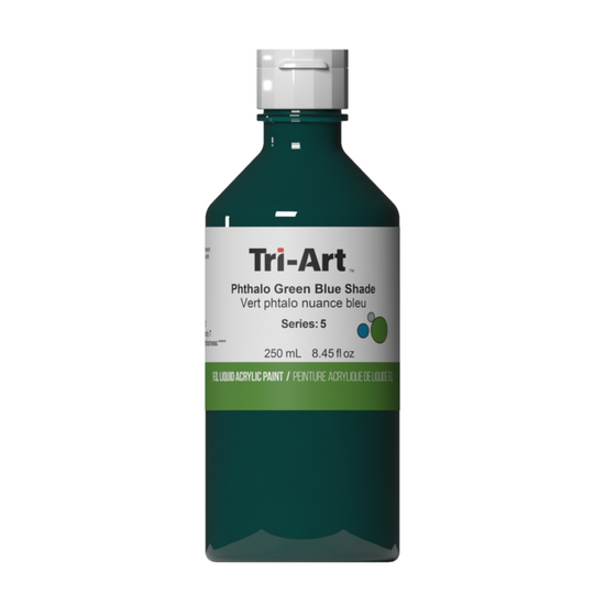Tri-Art Liquid Acrylic Paint : Phthalo Green Blue Shade