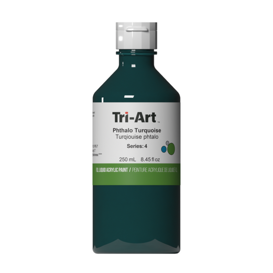 Load image into Gallery viewer, Tri-Art Liquid Acrylic Paint : Phthalo Turquoise
