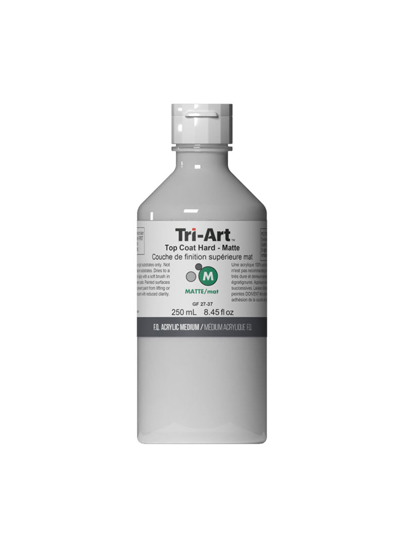 Tri-Art Medium : Top Coat Hard Matte