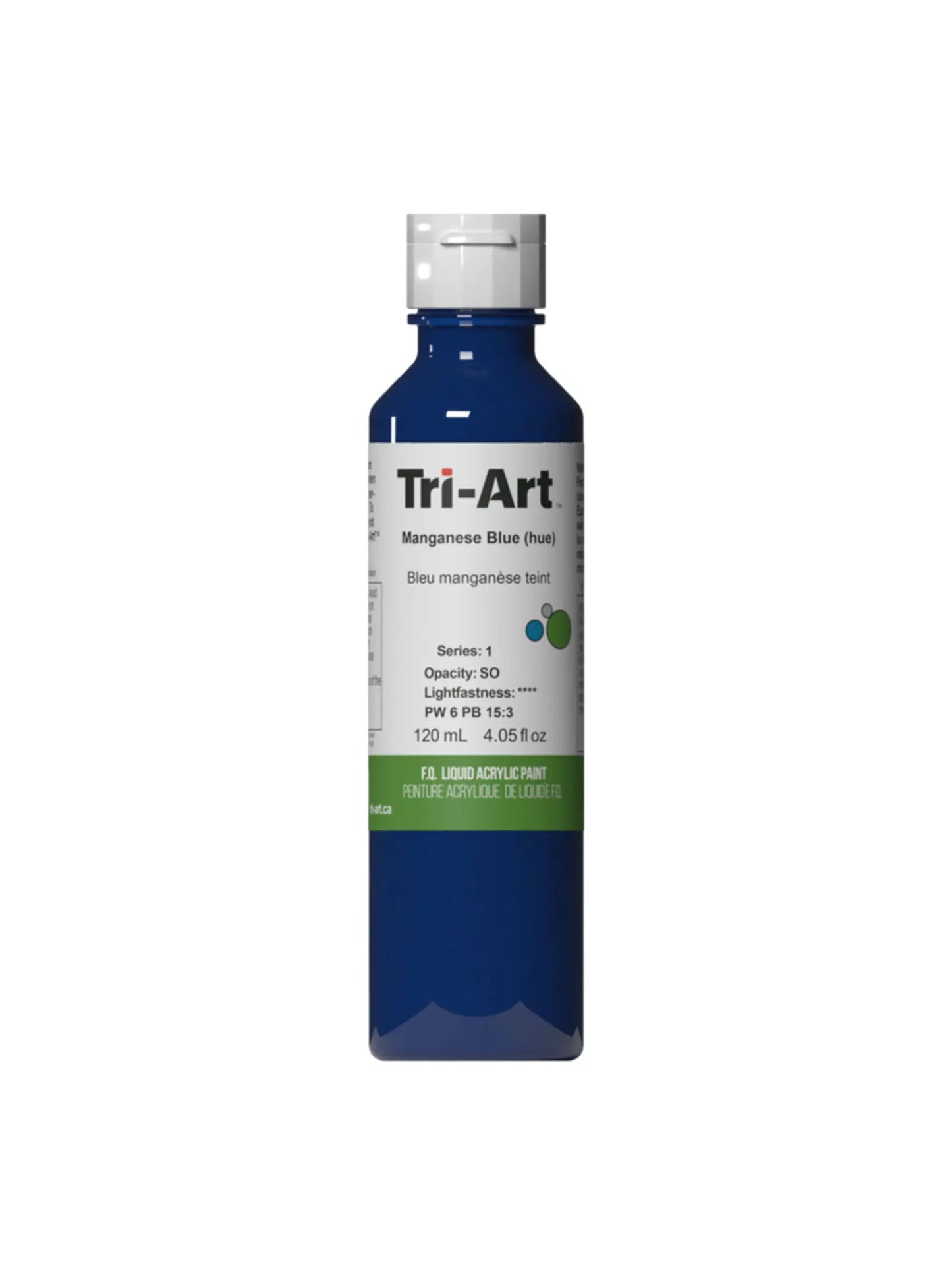 Tri-Art Liquid Acrylic Paint : Manganese Blue (Hue)