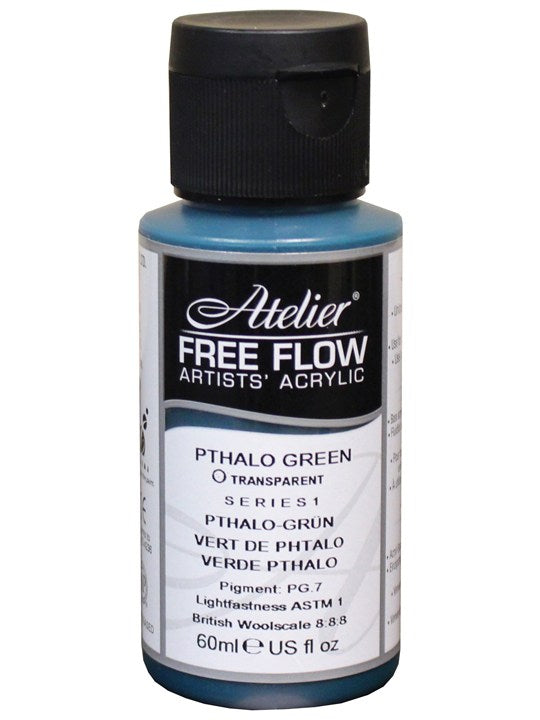 Free Flow : Phthalo Green