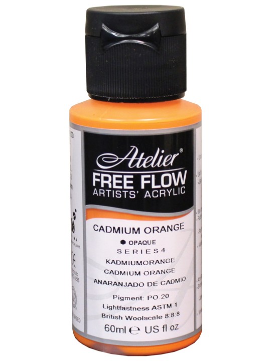Free Flow : Cadmium Orange