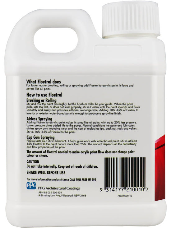 Flood Floetrol Acrylic Paint & Stain Conditioner Paint Additive 1 Litre