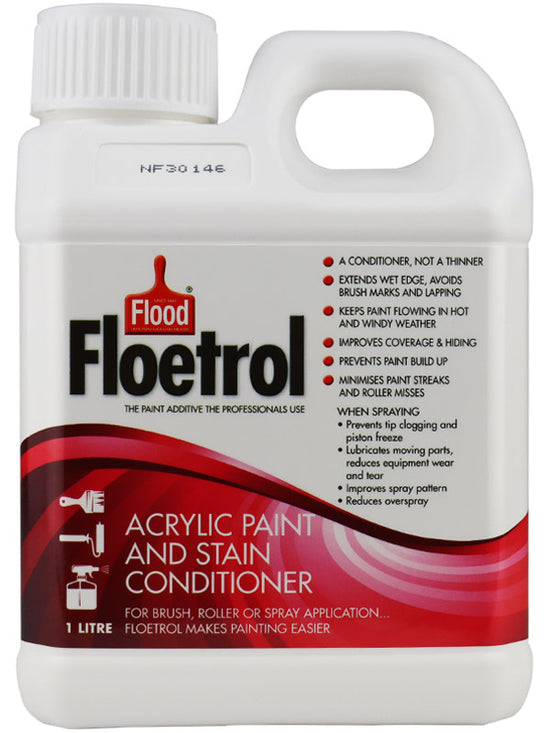 Flood Floetrol Acrylic Stain Conditioner Painting Additive 4L