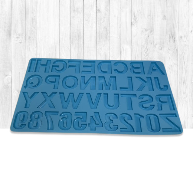 Load image into Gallery viewer, Alphabet Silicone Resin Molds
